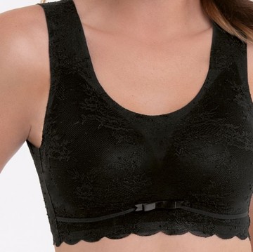 Anita bralette kant 5400 zwart detail