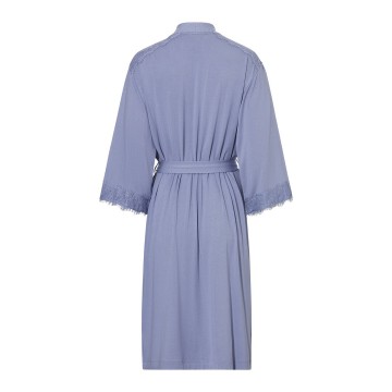 Dames badjas ten cate 60694 powder blue achter