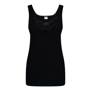 Dames hemd viola 07 480 zwart