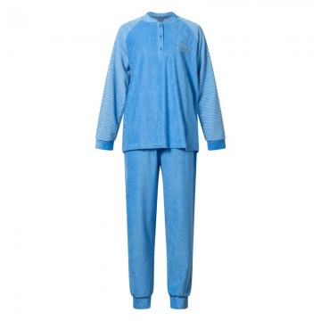 Dames pyjama  badstof lunatex124253