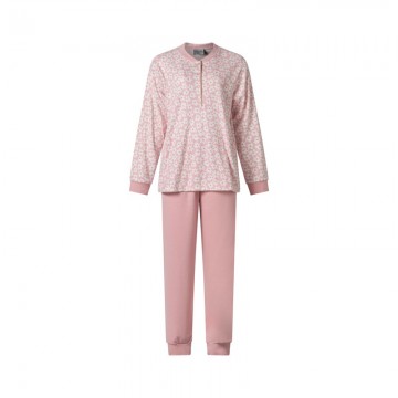 Dames pyjama interlock 124227 roze 0