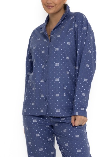 Dames pyjama lunatex 641976 detail