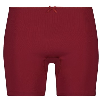 Dames short lange pijp donkerrood rj bodywear 31021