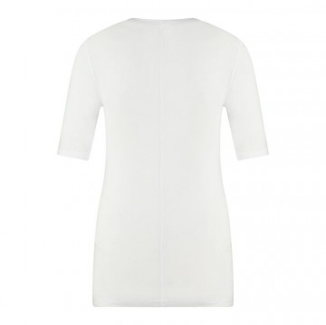 Dames t shirt hoge hals 33 018 wit achterkant