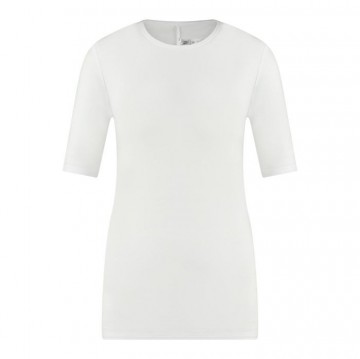 Dames t shirt hoge hals 33 018 wit