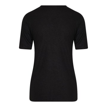 Dames thermo shirt korte mouw zwart beeren 07 085 achterkant