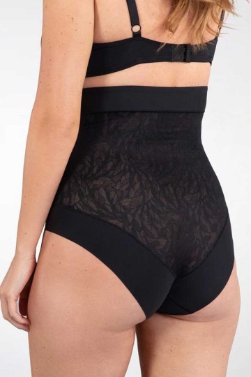 Naturana corrigerende slip zwart back