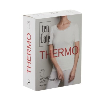Ten cate thermo shirt dames wit 30237 verpakking