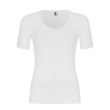 Ten cate thermo shirt dames wit 30237 voorkant