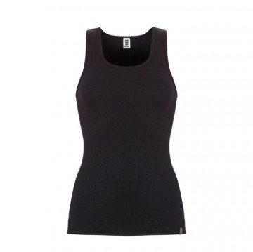 Thermo hemd dames ten cate zwart 30236 voorkant